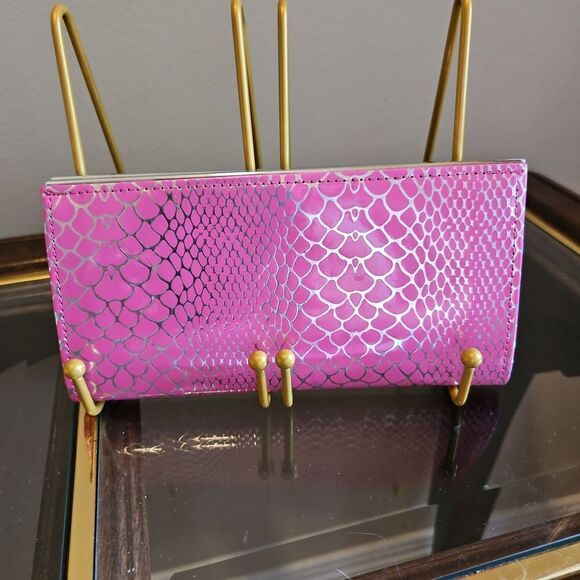 (NO BRAND) vintage pink seashells design w/ 10 card & cold holder - Picture 2 of 7